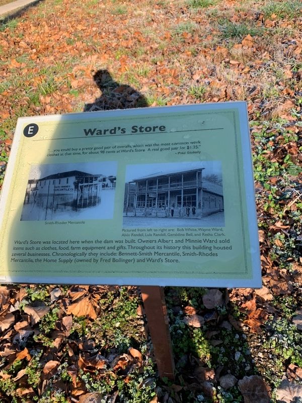 Ward's Store Marker. Click for full size. Ward's Store Marker image. Click for full size.