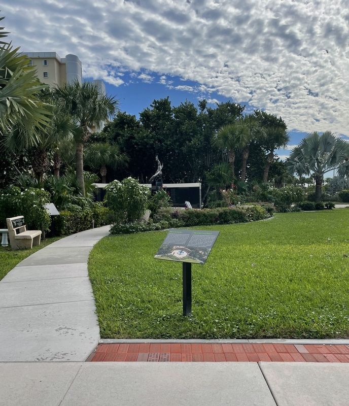 Memorial Garden - Memorial Living Beach Marker. Click for full size. Memorial Garden - Memorial Living Beach Marker image. Click for full size.