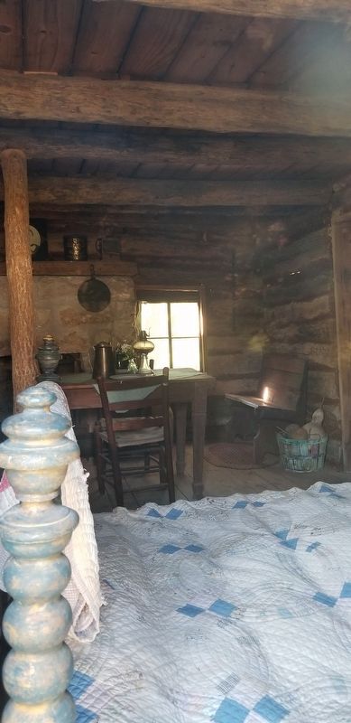The inside of the Cowan Cabin image. Click for full size.