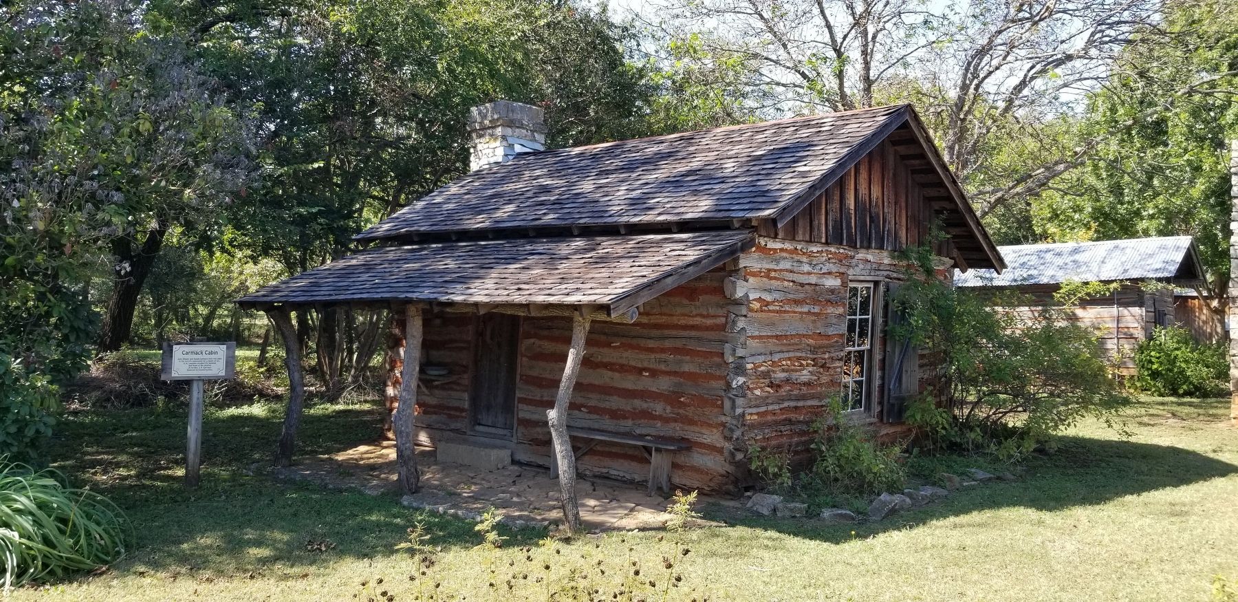The view of the Carmack Cabin image. Click for full size.