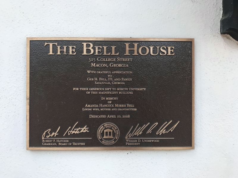 The Bell House Marker. Click for full size. The Bell House Marker image. Click for full size.