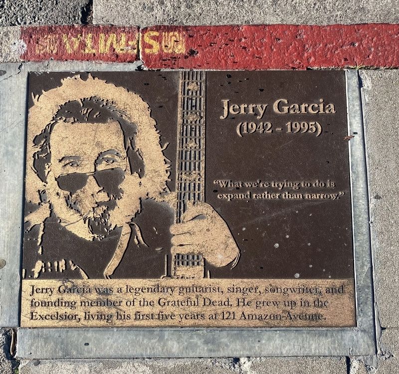 Jerry Garcia Marker image. Click for full size.