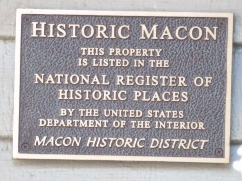 Historic Macon Marker image. Click for more information.