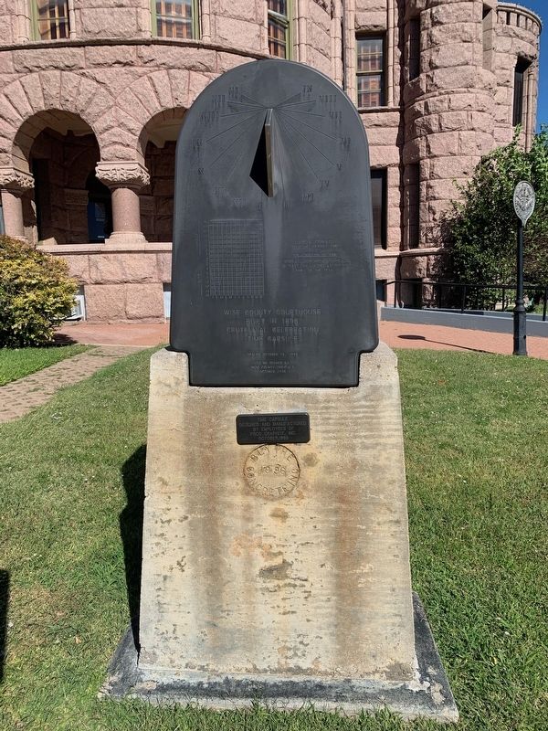 Chisholm Trail Marker. Click for full size. Chisholm Trail Marker image. Click for full size.