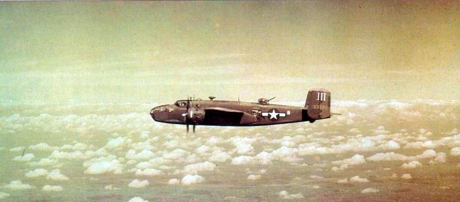 57th Bomb Wing B-25D Mitchell image. Click for full size.