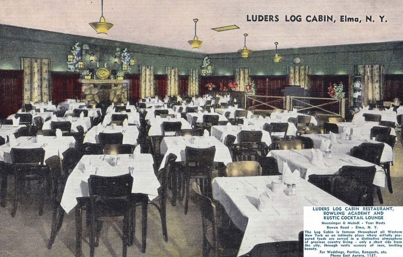 Luders' Log Cabin Restaurant & Lounge image. Click for full size.