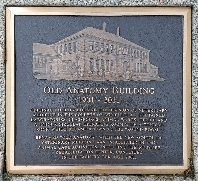 Old Anatomy Building marker image. Click for full size.