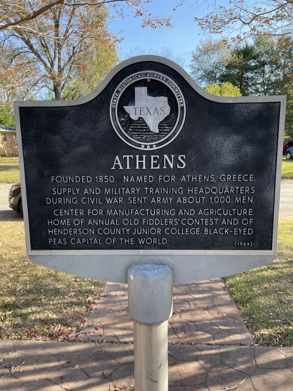Athens Marker image. Click for full size.