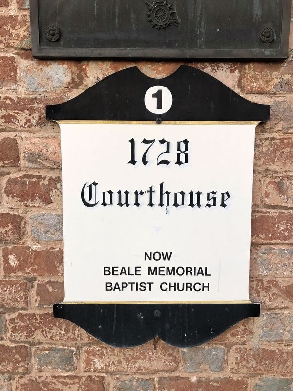 1728 Courthouse Marker image. Click for full size.