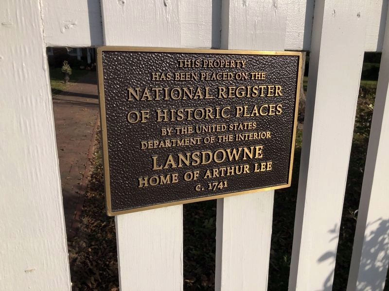 National Register of Historic Places plaque for the home image. Click for full size.