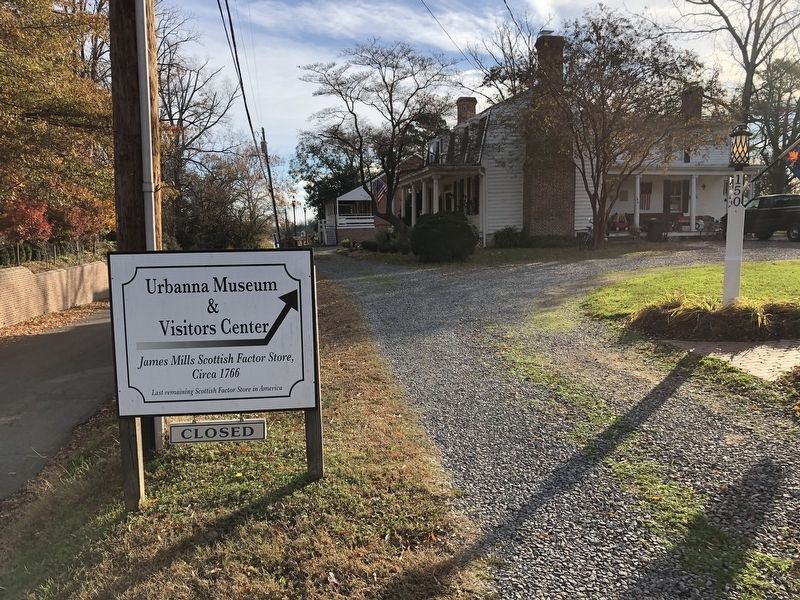 Urbanna Museum & Visitors Center Marker image. Click for full size.