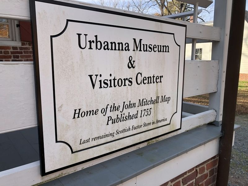 Urbanna Museum & Visitors Center Marker image. Click for full size.