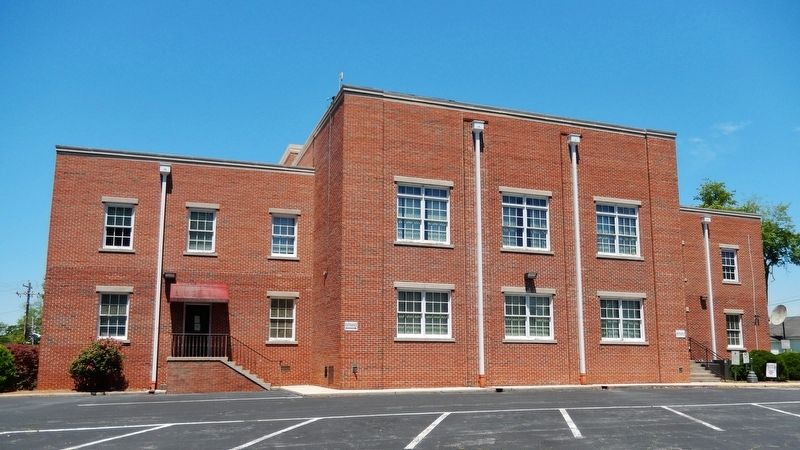 Lamar County Courthouse (<i>east elevation</i>) image. Click for full size.