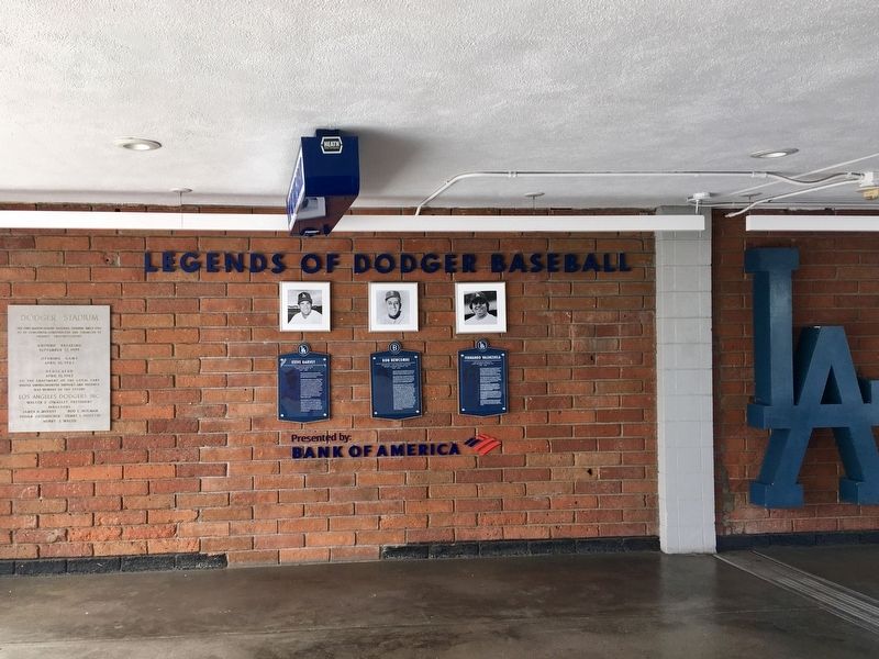 Dodger Stadium Marker image. Click for full size.