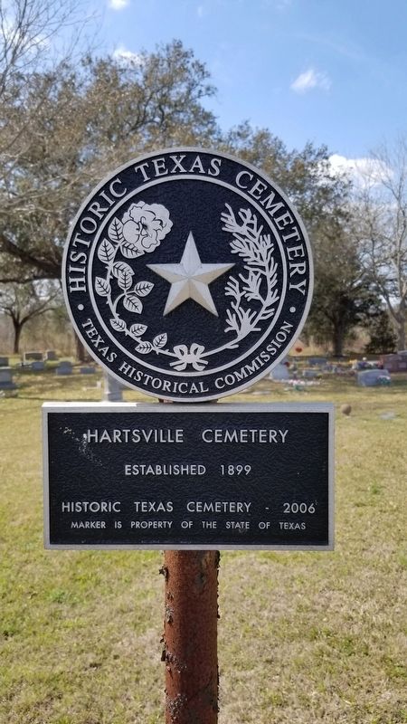 Hartsville Cemetery Marker image. Click for full size.
