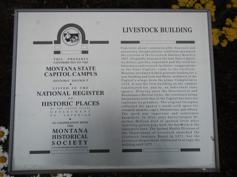 Livestock Building Marker image. Click for full size.