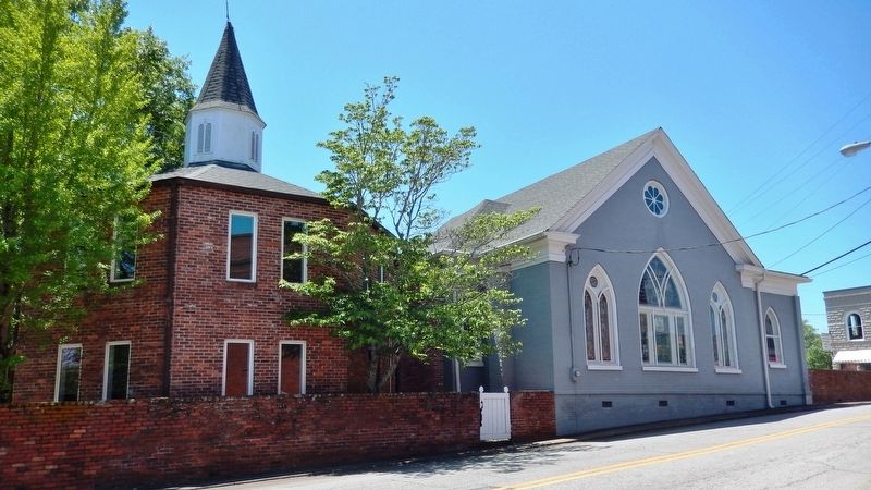 Barnesville Presbyterian Church (<i>northeast elevation</i>) image. Click for full size.
