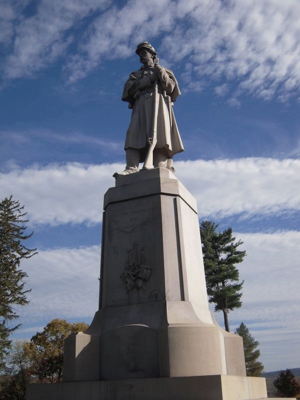 Private Soldier Monument - Antietam National Cemetery image. Click for full size.