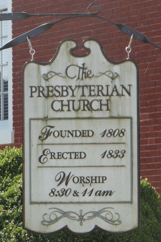 Presbyterian Church Sign image. Click for full size.
