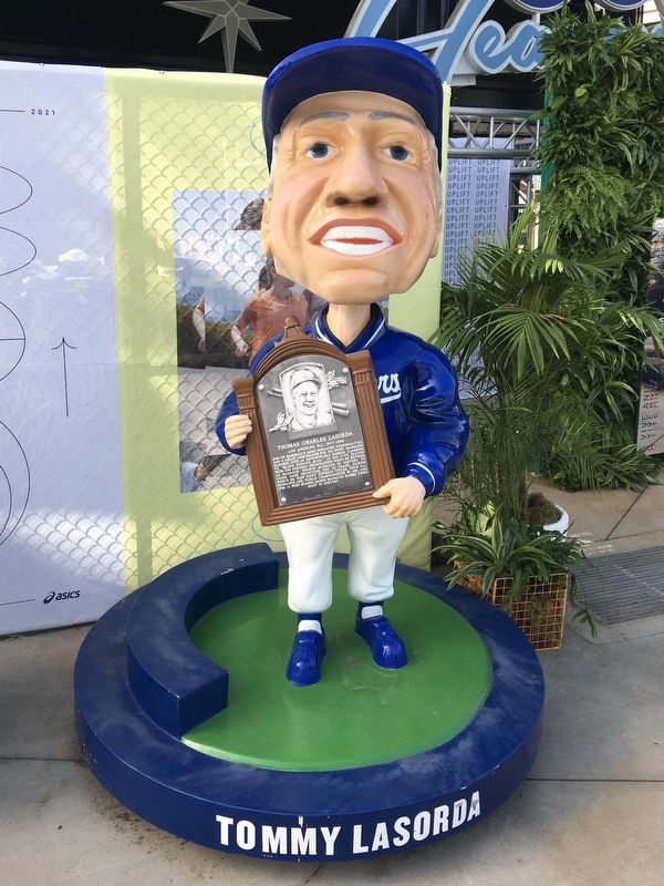 Tommy Lasorda Marker. Click for full size. Tommy Lasorda Marker image. Click for full size.