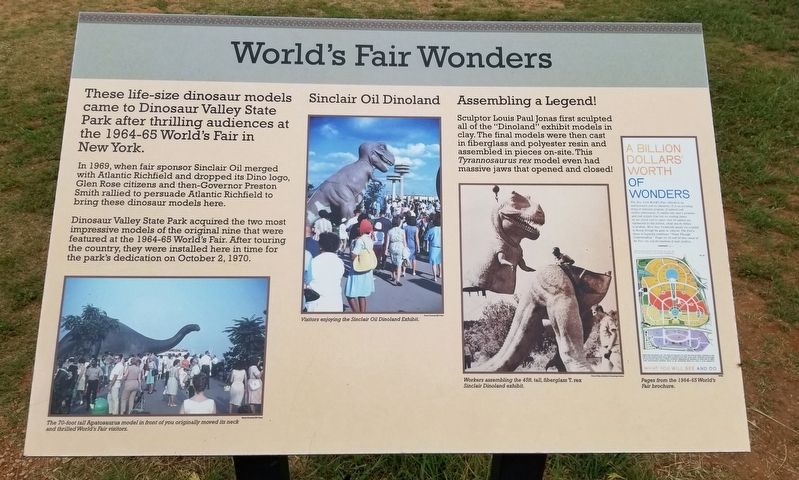 World's Fair Wonders Marker image. Click for full size.