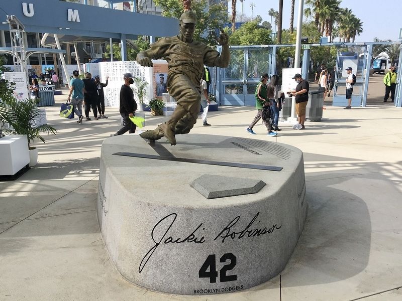 Jackie Robinson Marker image. Click for full size.