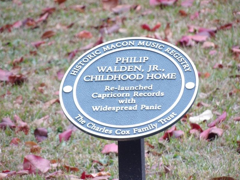 Philip Walden, Jr., Childhood Home Marker image. Click for full size.