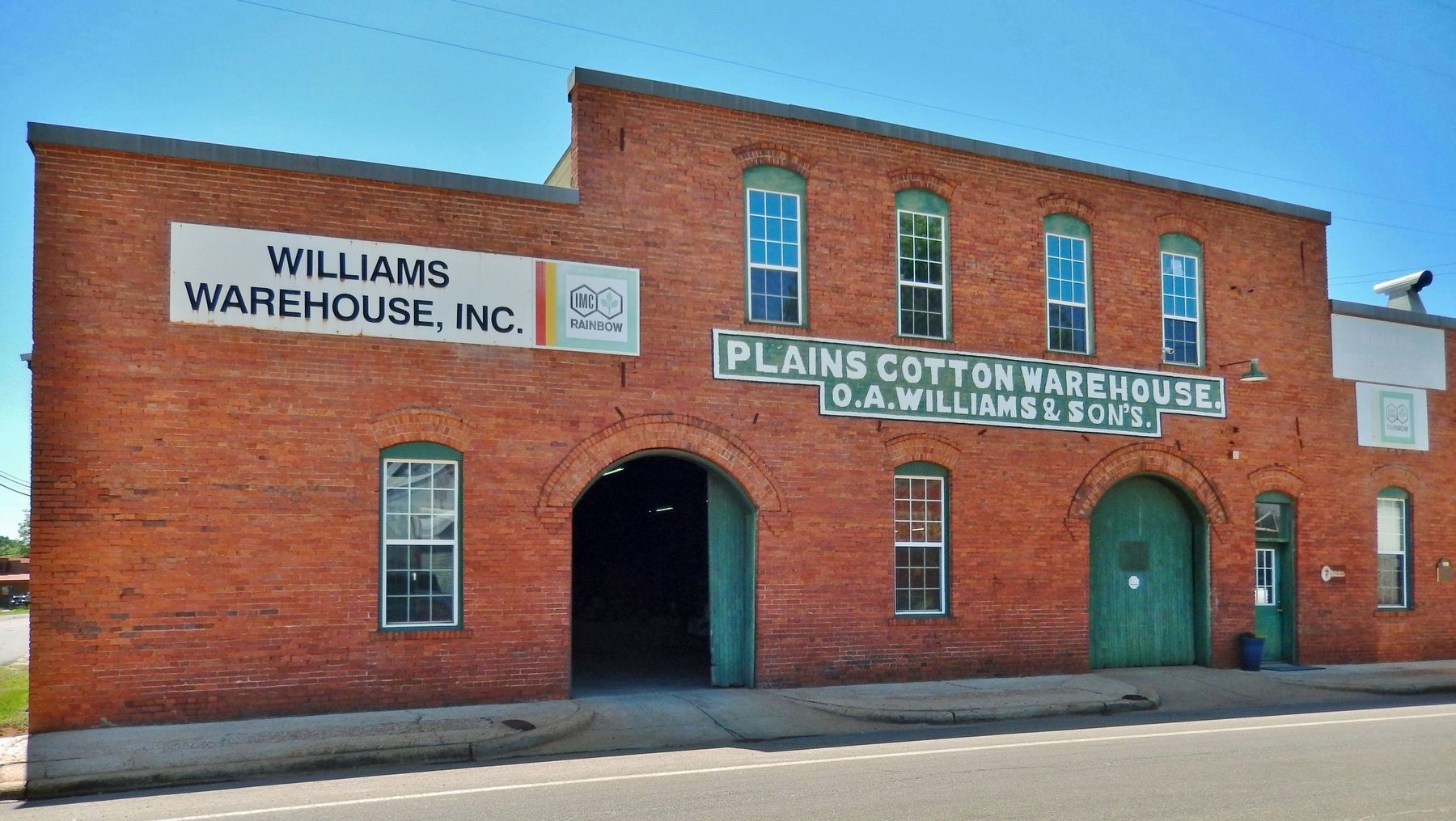 Williams Warehouse (<i>east elevation</i>) image. Click for full size.