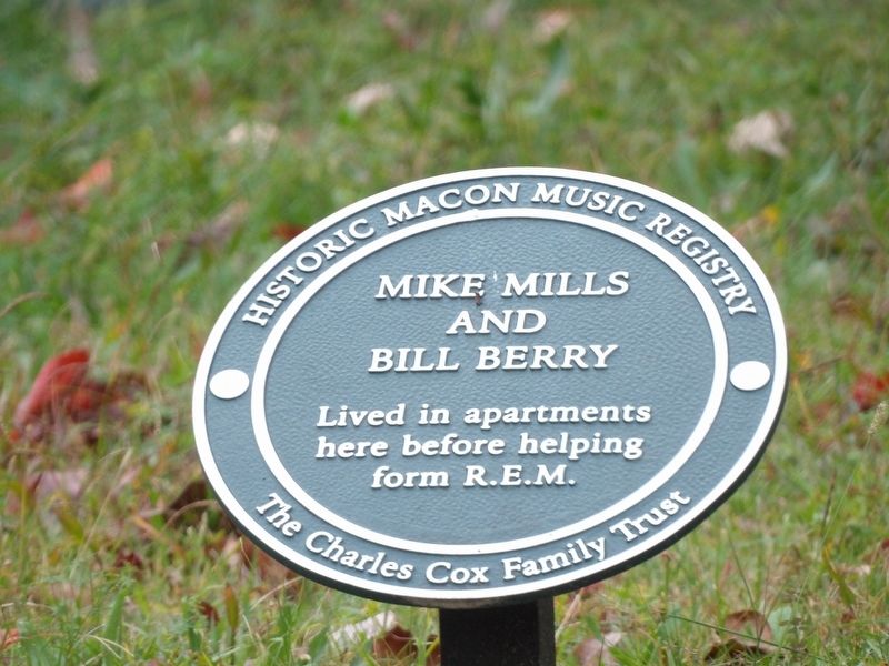 Mike Mills and Bill Berry Marker image. Click for full size.