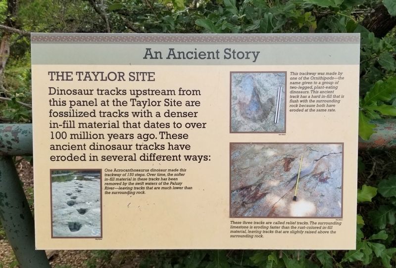 An Ancient Story Marker image. Click for full size.