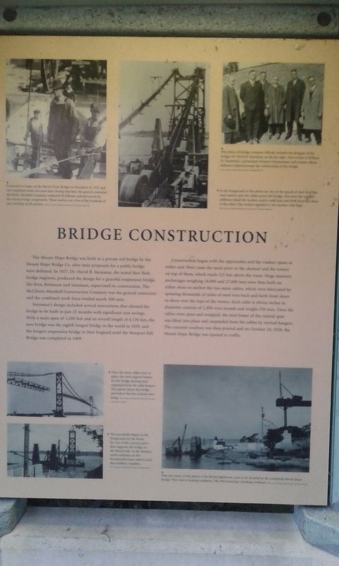 Bridge Construction Marker. Click for full size. Bridge Construction Marker image. Click for full size.