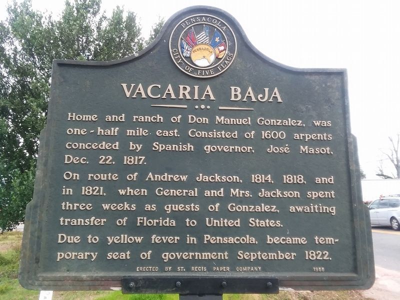 Vacaria Baja Marker image. Click for full size.