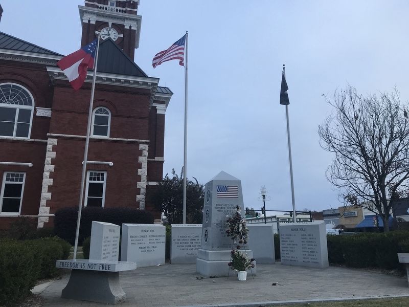 Monroe County (Ga.) Veterans Memorial image. Click for full size.
