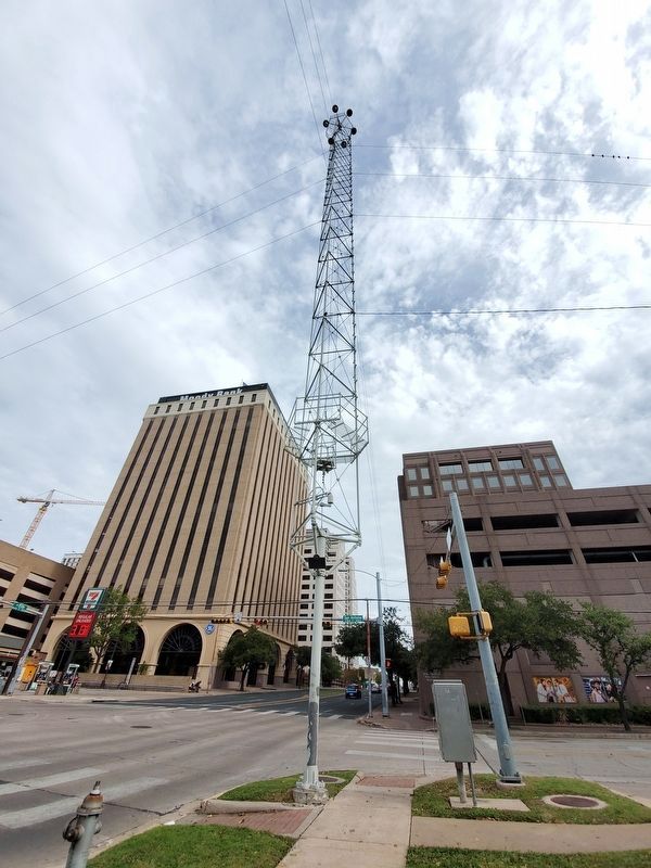 Austin's Moonlight Towers Marker image. Click for full size.