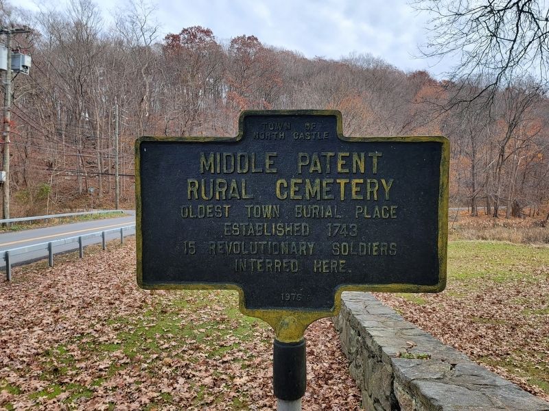 Middle Patent Rural Cemetery Marker image. Click for full size.