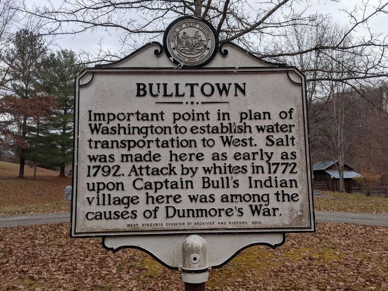 Bulltown Marker image. Click for full size.