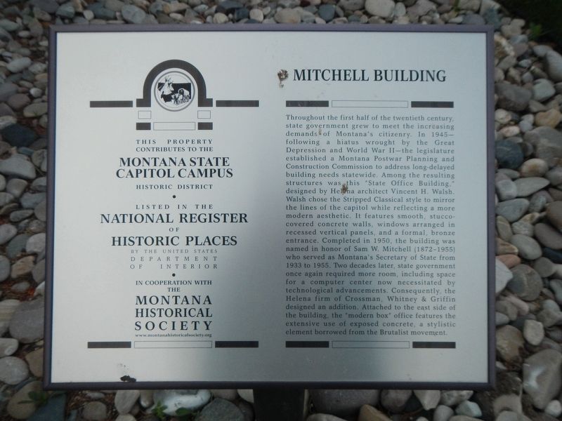 Mitchell Building Marker image. Click for full size.