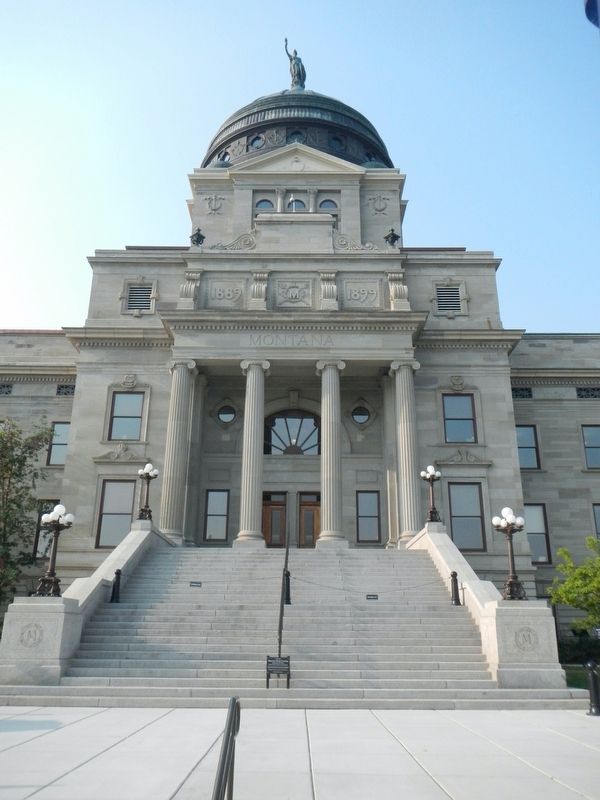 Montana State Capitol Building image. Click for full size.