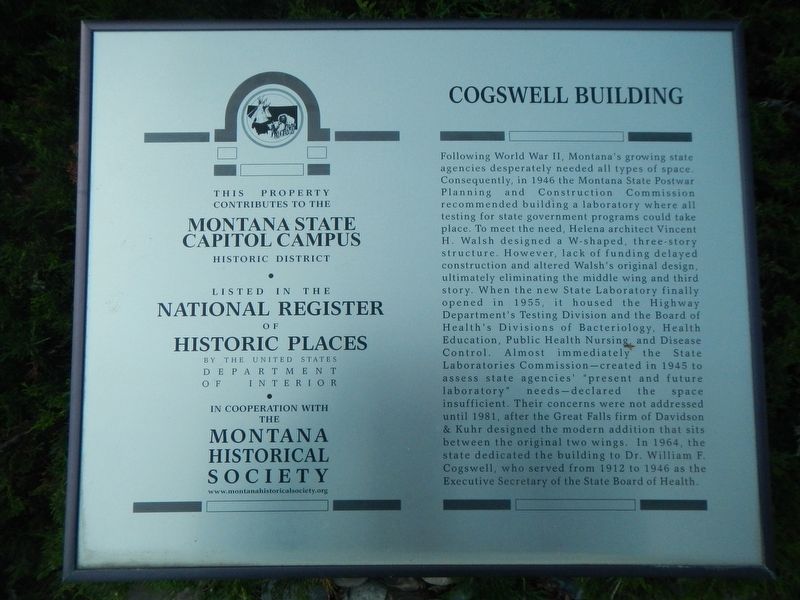 Cogswell Building Marker image. Click for full size.
