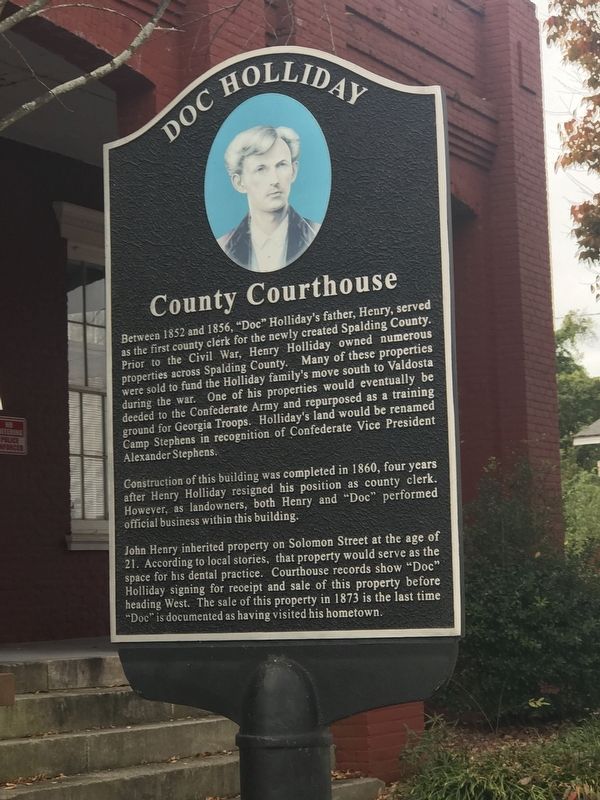 County Courthouse Marker image. Click for full size.