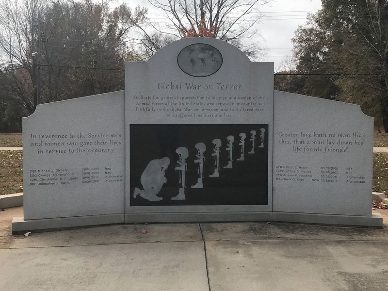 Global War on Terror Marker image. Click for full size.