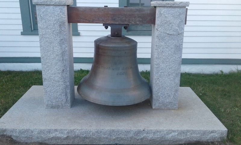 Historic bell on the grounds of the lighthouse image. Click for full size.