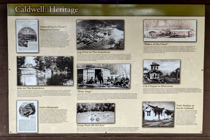 Caldwell: Heritage Marker image. Click for full size.