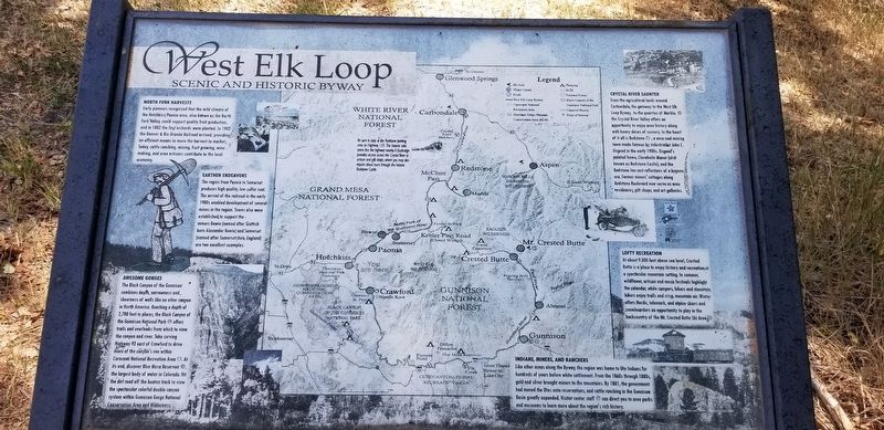 West Elk Loop Marker image. Click for full size.
