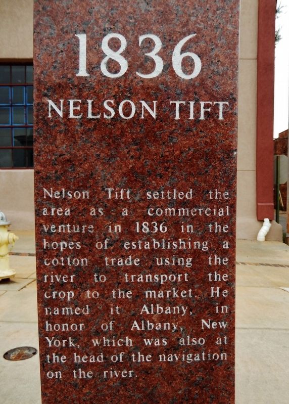 Nelson Tift Marker image. Click for full size.