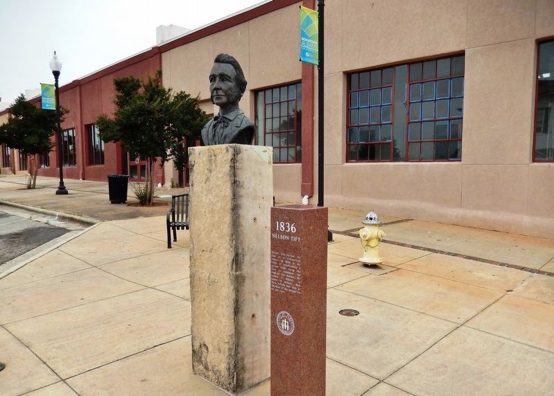Nelson Tift Marker. Click for full size. Nelson Tift Marker image. Click for full size.