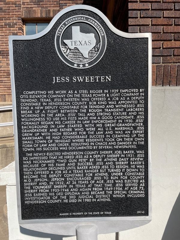 Jess Sweeten Marker image. Click for full size.