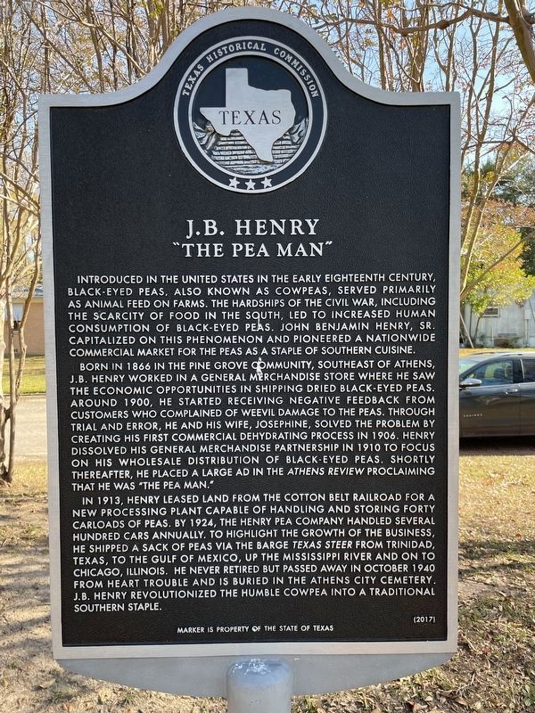 J.B. Henry Marker image. Click for full size.