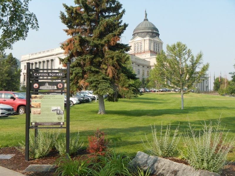 Montana's Capital Contenders Marker image. Click for full size.