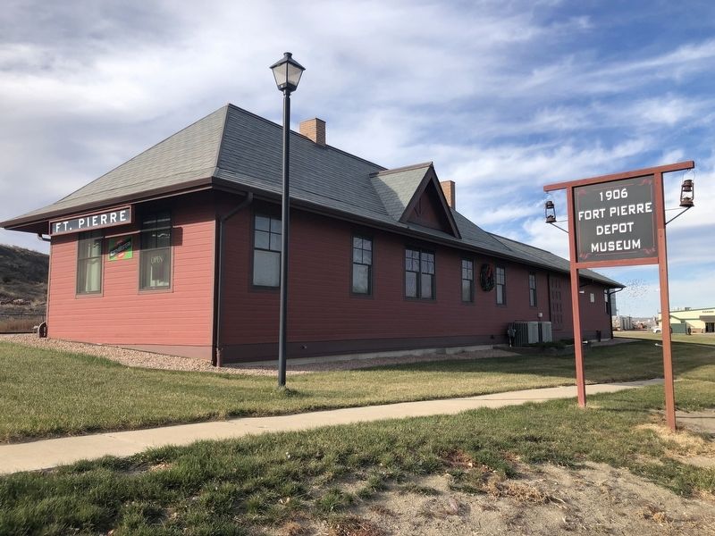 Fort Pierre Depot Museum image. Click for full size.